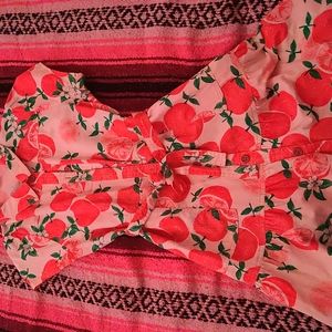 White, green, and orange Dress Size 14-16